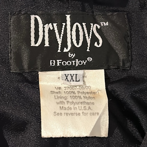 FootJoy DryJoys 2XL Lined Pullover 1/4 zip - Picture 5 of 10